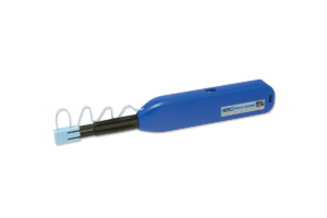 IBC™ LC duplex patented cleaner for in situ or unmated cable assembly