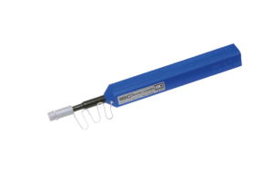 Fiber optic cleaning pen for SC,ST or FC 2,5 mm connector end-face loaded or not