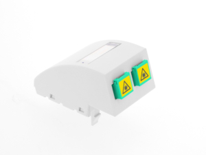 Prise optique murale 45×45 SC duplex multimode OM3