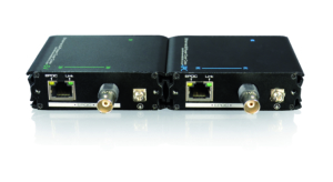 Kit répéteur PoE+ sur Coax – émetteur + récepteur (400m)