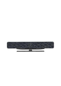 Barre de Conférence tout en un noire, résolution 4K angle de vue 107°