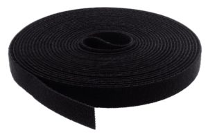 Rouleau auto-agrippant 5 m x 13 mm noir