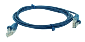 Lot de 5 cordons RJ45 1 paire bleu (4,5) 1 m