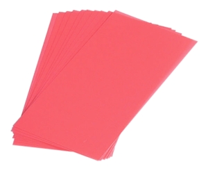 Lot de 10 abrasifs 12 µm pour le polissage des connecteurs optiques – 76 x 152mm