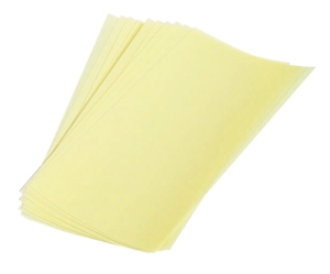 Lot de 10 abrasifs 3 µm pour le polissage des connecteurs optiques – 76 x 152 mm