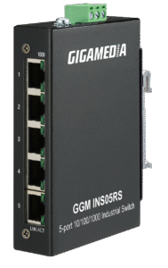 5-Port Gigabit DIN RAIL Unmanaged Industrial Switch
