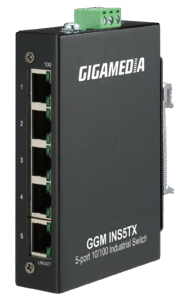 Switch Industriel non-manageable RAIL DIN 5 ports 10/100Base-TX