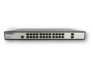 Smart Switch Manageable L2 – 24 ports Gigabit + 2 ports SFP