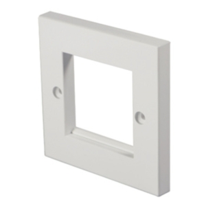 Plastron 86×86 single gang faceplate