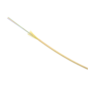 Câble d&rsquo;abonné 2 fibres monomode G657A2 250µm avec mèches d&rsquo;aramide LSOH Dca