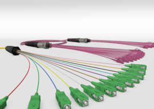 8 core TB OM4 LC/LC Dca 50m pre-terminated trunk cable