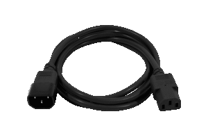 Power cord C13 / C14 2 m – Black