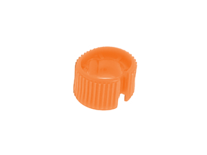 Lot de 50 bagues de couleur orange pour cordon RJ45 diamètre 6 mm