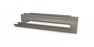 Lot de 2 flancs 1000 mm – Acier zingué