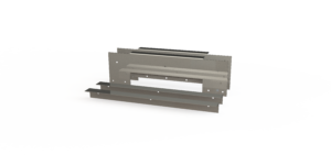 Lot de 2 flancs 600 mm – Acier zingué