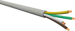 Câble multiconducteurs LIYY 4x 1 mm², DIN47100, non-blindé