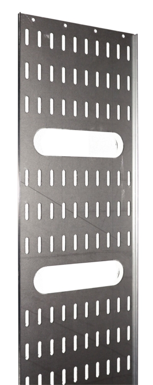 Vertical cables tray 260 mm for 42U hight cabinet - Zinc plated steel