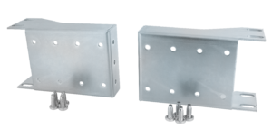 Mounting profiles adaptation set for 800 mm width cabinet – Zinc plated steel