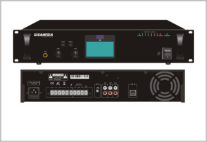 AMPLI 19″ IP 100V 60W