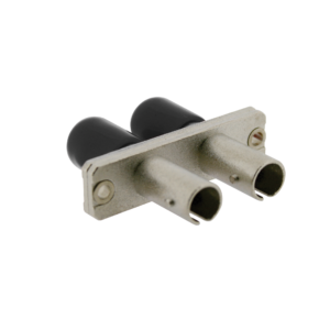Raccord multimode ST duplex, corps métal, centreur céramique