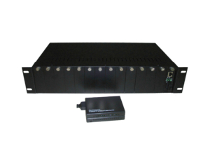 Châssis rackable 19″ (2U) – 14 slots Convertisseurs de Media