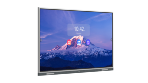 75″ UE 4K Series interactive display connectable to Android 12.0 OS network