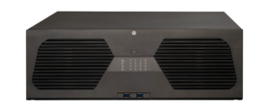 NVR Pro 128 canaux 16 emplacements disques. IA par NVR ou caméra.
