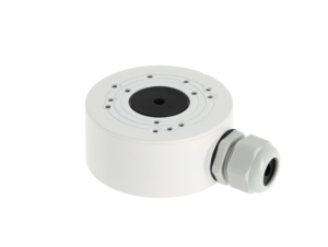 Wall or ceiling junction box for camera outdoor use