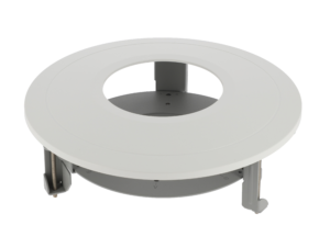 In-ceiling mouting bracket for dome. Diameter 233 mm