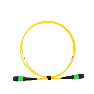 Cordon 12FO SM G652D MPO Fem – MPO Fem faible perte, 3 m LSOH Cca 3.0mm jaune, B