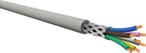 Câble multiconducteurs LIHCH 7x 1,5 mm², DIN47100, blindé, Cca, gaine grise